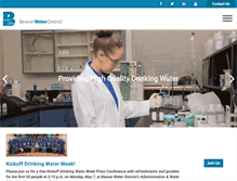 Tablet Screenshot of bwdh2o.org